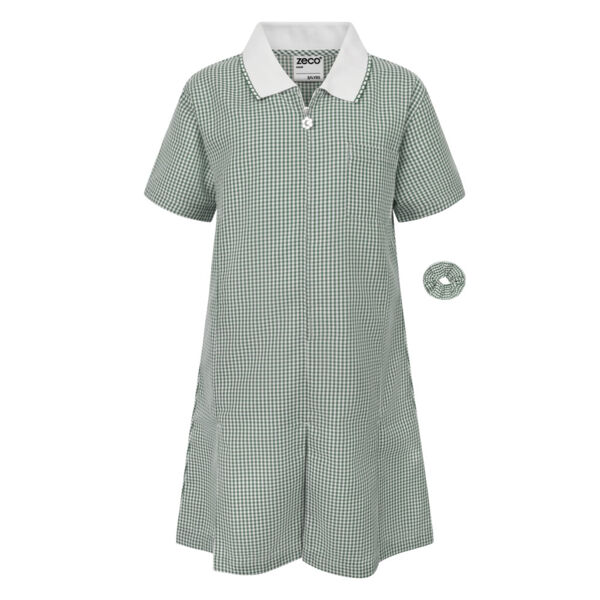 Zeco Summer Dress - Green Thumbnail